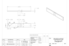 Horizontal-Support-Drawing